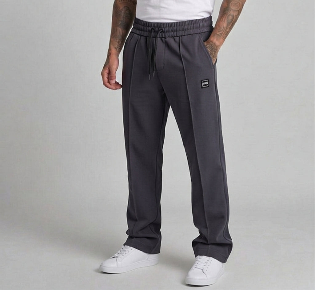 HUGO BOSS Premium Pleated Baggy Trousers for Men