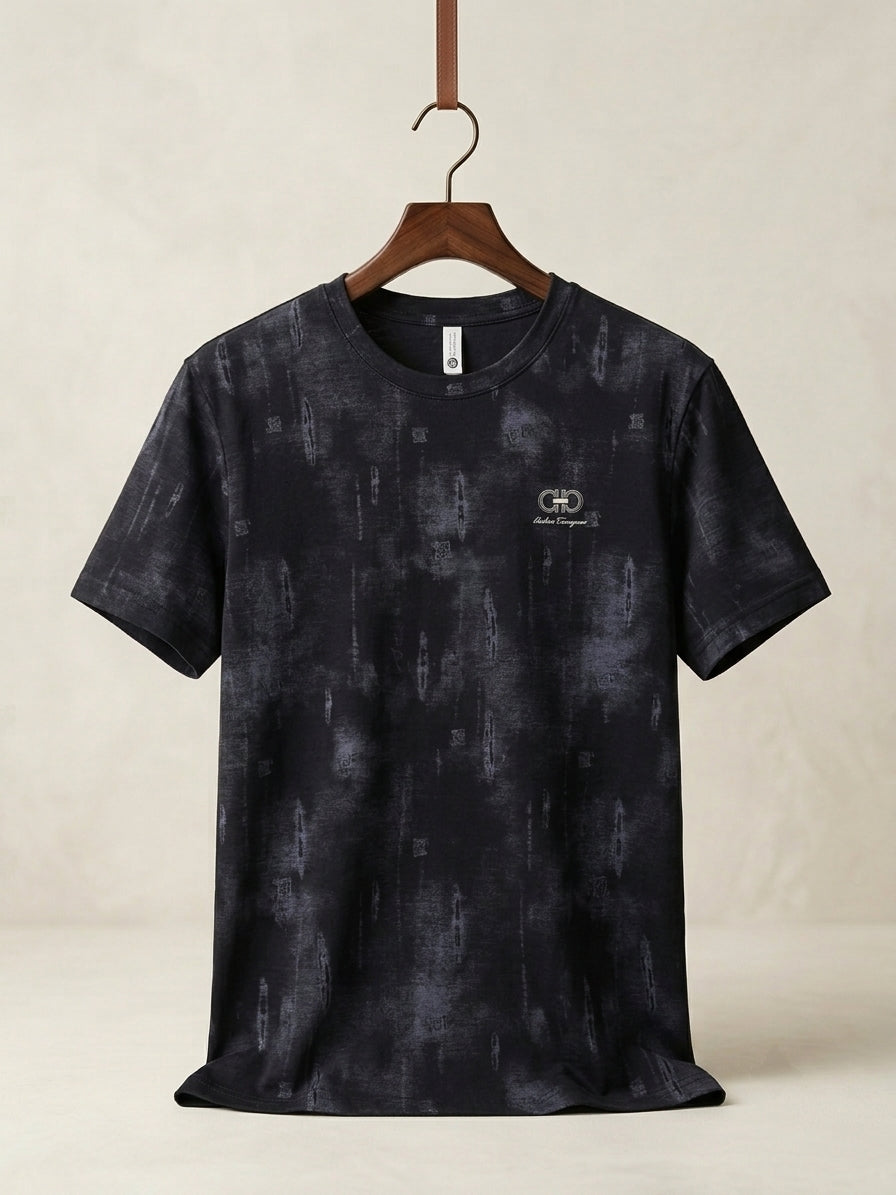 Textured Short-Sleeve Tee (Regular Fit)