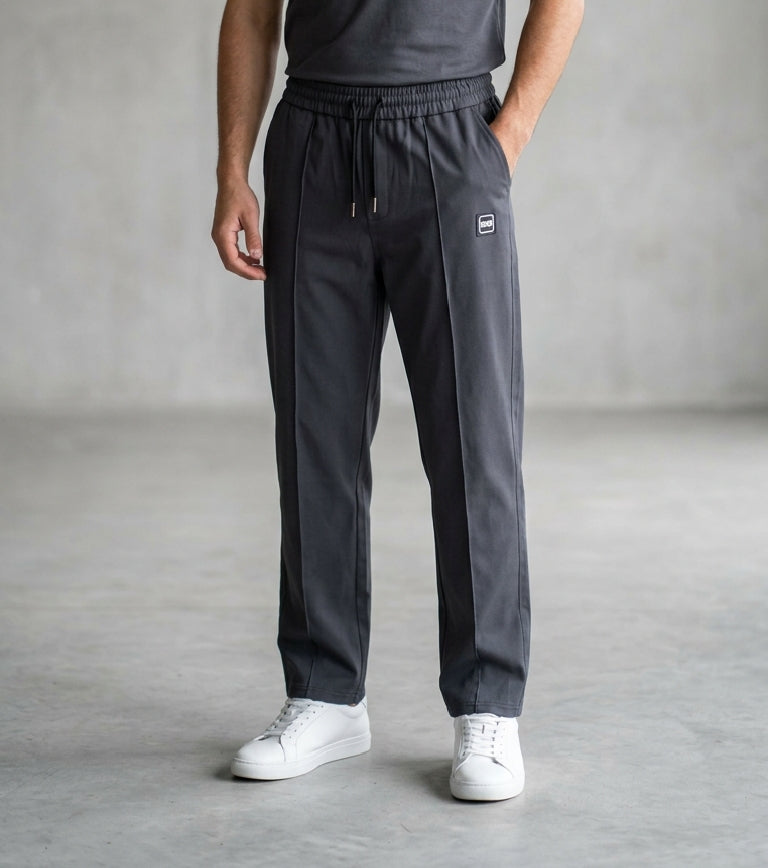 HUGO BOSS Premium Pleated Baggy Trousers for Men