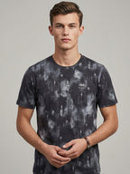 Textured Short-Sleeve Tee (Regular Fit)