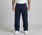 HUGO BOSS Premium Pleated Baggy Trousers for Men