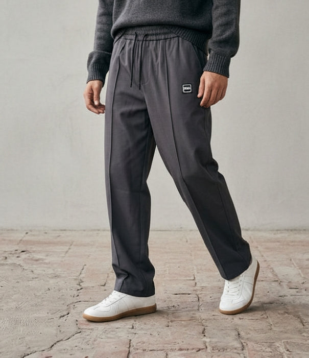 HUGO BOSS Premium Pleated Baggy Trousers for Men