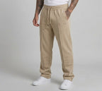 HUGO BOSS Premium Pleated Baggy Trousers for Men