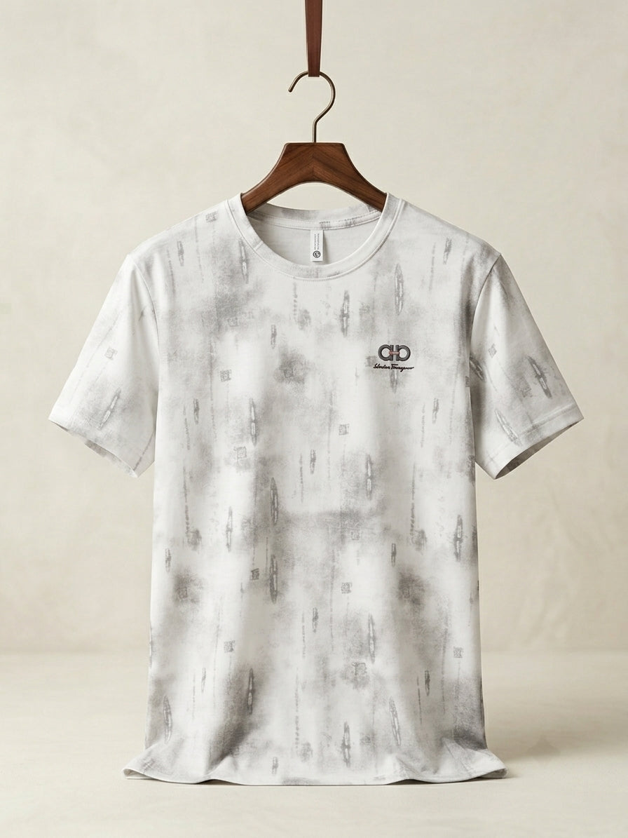 Textured Short-Sleeve Tee (Regular Fit)