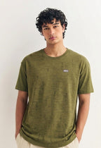 Textured Short-Sleeve Tee (Regular Fit)