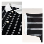 SLOG Signature Waffle Pinstripe Polo – Men's